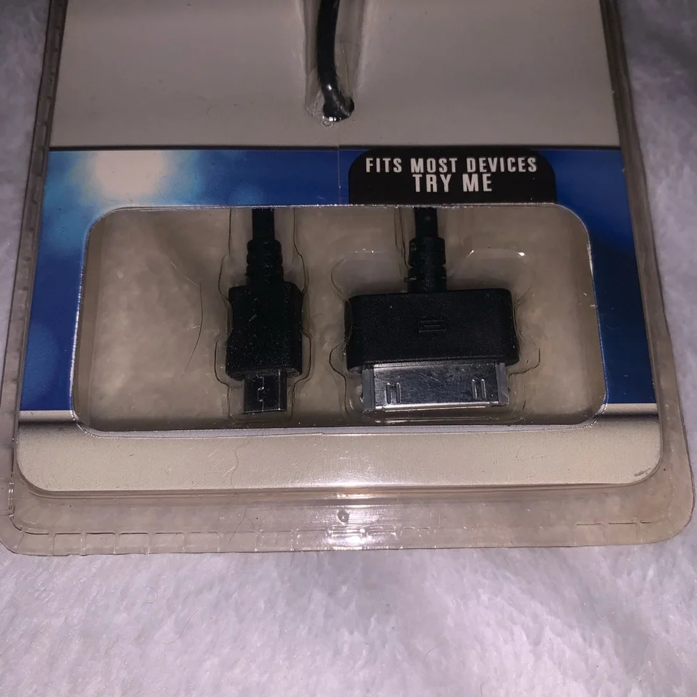Black USB Charging Cable for Multiple Devices